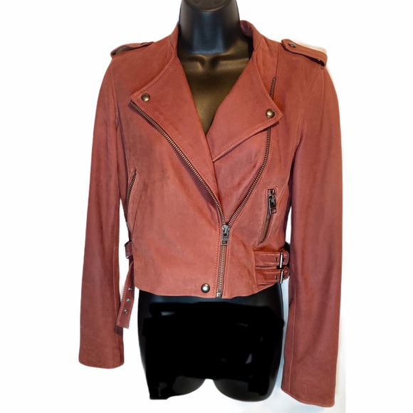 Lucky Brand Jackets & Blazers - Lucky Brand Leather Moto Jacket